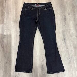 Denizen From Levi's Womens Size 14 Bootcut Jeans Blue Mid-Rise 5 Pockets 34x32
